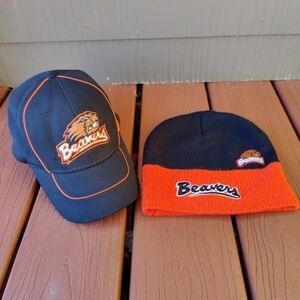 Nike OSU Beavers Hat Cap and Beanie Oregon State University Hats Orange Black